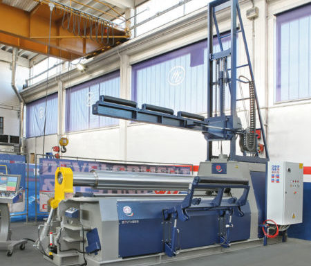 MG Hydraulic 4-Roll Plate Bending Rolls