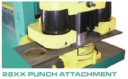 Piranha 28xx punch attachment