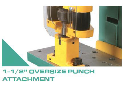 Piranha - oversize punch attachment