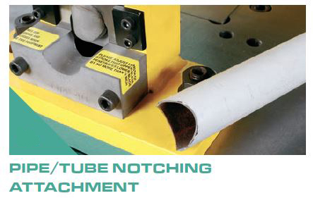 Piranha - pipe and tube notching attachment